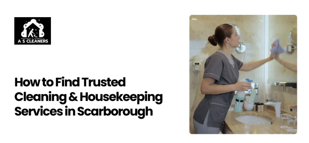 housekeeping services in Scarborough